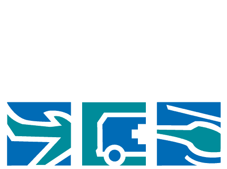 Searle Starter footer logo featuring California AAMS branding, with icons representing water, waste, and recycling services for enhanced visibility and relevance.